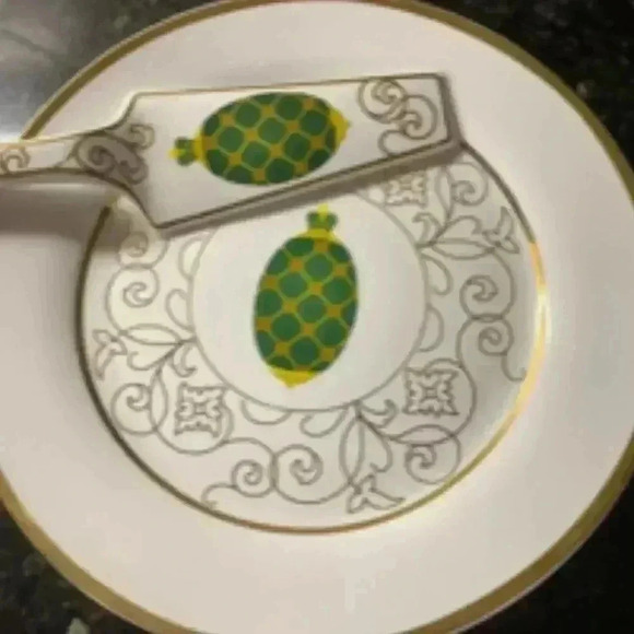 Formalities Imperial Egg Cake Plate & Server NWT - Picture 5 of 12